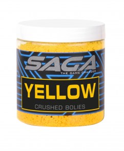 SAGA Crushed Boilies Yellow